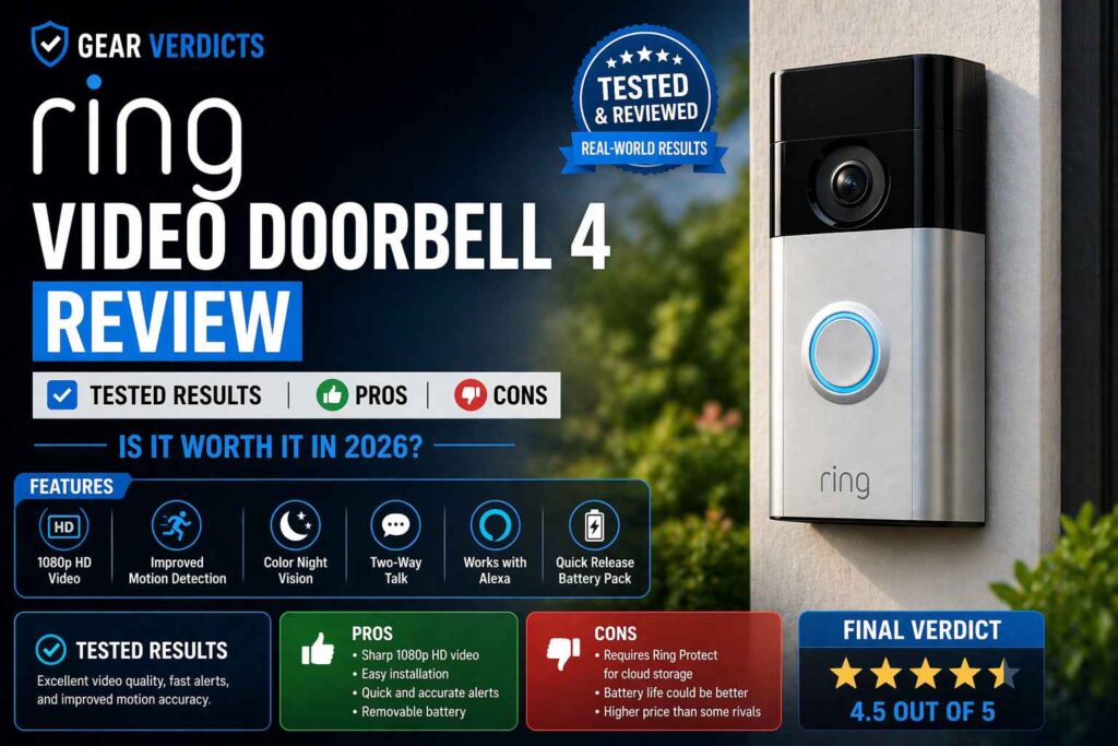 Ring Video Doorbell 4 review:
