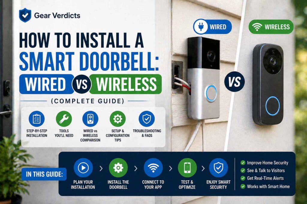 How to Install a Smart Doorbell (
