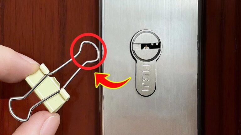 how to unlock a locked door