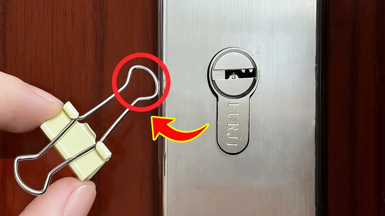 how to unlock a locked door