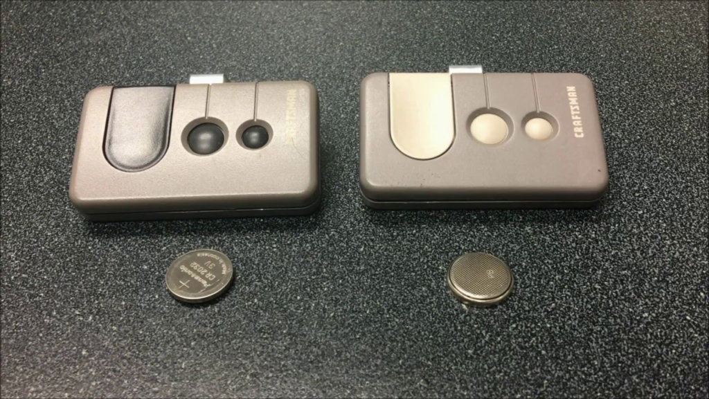 garage door remote battery