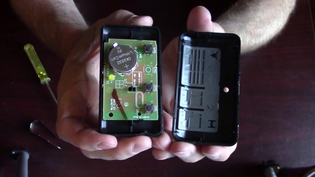 garage door remote battery
