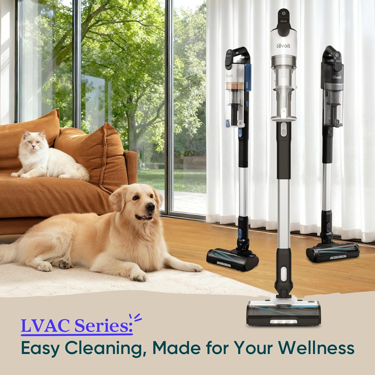 Levoit LVAC-200 cordless stick vacuum