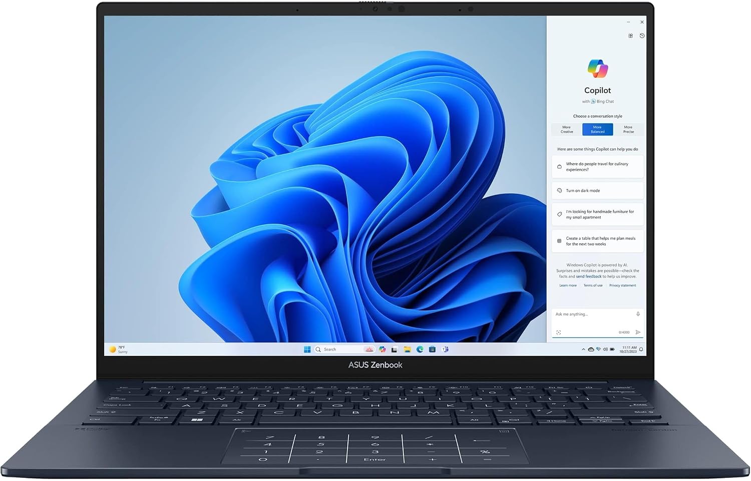 ASUS Zenbook 14 OLED UX3405 laptop